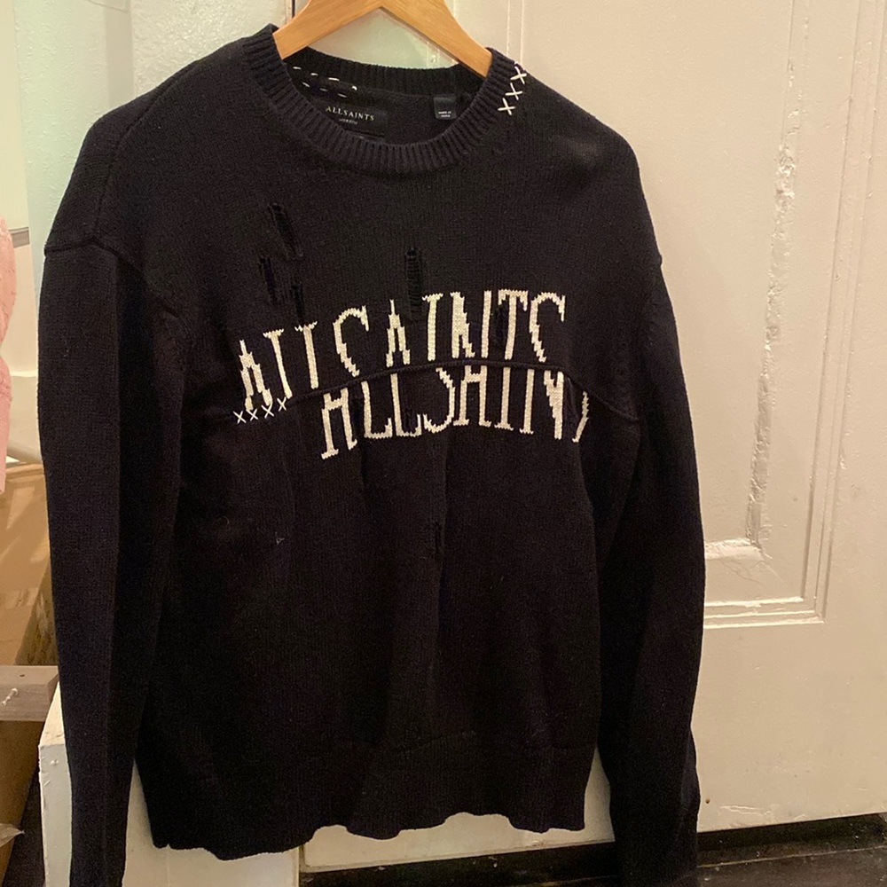 Black All Saints Sweater